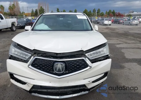 2017 Acura Mdx Technology Package from USA, damaged, VIN 5FRYD3H58HB011221